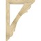 Ekena Millwork Olympic Slat Rough Sawn Bracket, Douglas Fir, 4"W x 30"D x 42"H BKT04X30X42OLY06RDF - alternate 3